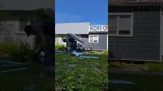 Наш любимый сад. Сборка грядок из метала 06.05.2023 скорость х240 или 1 час за 15 секунд