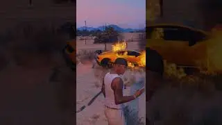 ЧТО БУДЕТ ЕСЛИ СЖЕЧЬ ЛАМБУ ВЛАДА А4 В ГТА 5 МОДЫ! #shorts