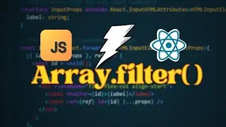 Javascript filter () | React Example