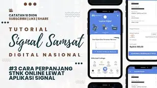CARA PERPANJANG STNK ONLINE LEWAT APLIKASI SIGNAL