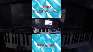 ABBA Lay All Your Love On Me Performed On korg pa600