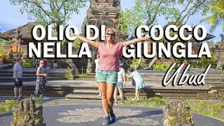 OLIO DI COCCO NELLA GIUNGLA di UBUD a BALI