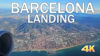 BARCELONA LANDING - Air Europa Boeing B737-800