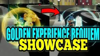 Gold Experience Requiem Showcase - Bizarre Adventures Roblox