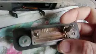 ЗАМЕНА ПОДСВЕТКИ ГОС . НОМЕРА  на FORD FUSION.