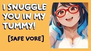 Cuddled and Eaten by a Giantess! 💖 [F4A] [Vore ASMR] [Safe Vore] [Stomach Sounds] [Cuddles]