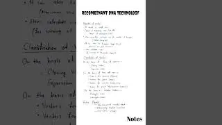 Recombinant DNA Technology Recombinant DNA Technology BSC 3rd year Biotechnology Genetic Engineering