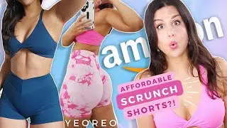 WORTH IT? TESTING AMAZON SCRUCH SHORTS UNDER $25 AFFORDABLE AMAZON FASHION FINDS | YEOREO 