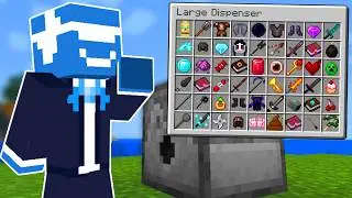 This dispenser hold every item in minecraft...