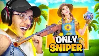 ONLY SNIPER en ARÈNE sur FORTNITE… Voici le résultat !