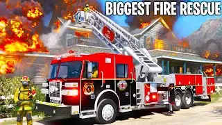This New Firetruck Actually Works in GTA 5