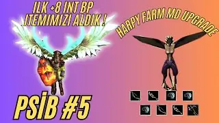 Sıfırdan İnt Bp PSİB #5 |  +8 İnt Bp İtemini Aldık ! | Harpy Farm & Md Upgrade | Knight Online