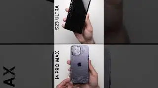 iPhone 14 Pro Max vs. Galaxy S23 Ultra Drop Test!