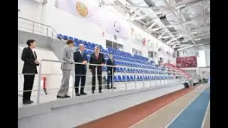 Касым-Жомарт Токаев посетил легкоатлетический центр «Ольга Рыпакова»