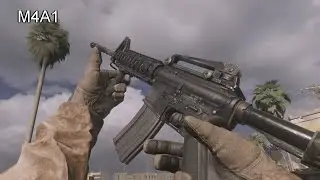 Call of Duty: Modern Warfare Remastered - All Weapons, Reloads, Inspect Animations and Sounds