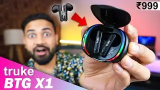 Best Wireless Earbuds Under ₹1000 || Truke BTG X1 || Best Gaming Earbuds Under 1000