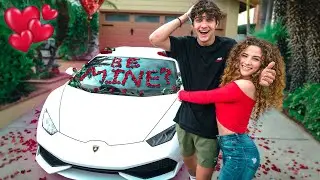 I GOT MY CRUSH HIS DREAM CAR FOR VALENTINES DAY!!!