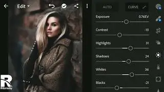 Dark outdoor portrait : Lightroom cc tutorial | Beautiful girl | Ritsrocky - YouTube