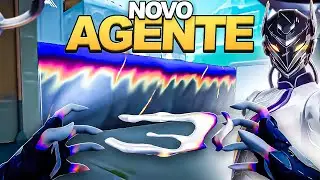 Testando a Vyse, nova agente do Valorant.