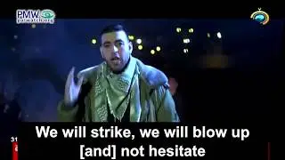 Palestinian stabs Jew in Hamas music video