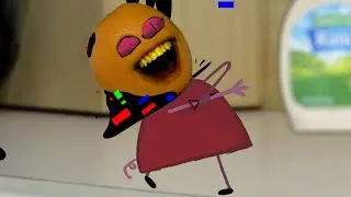 FNF Sliced But PEPPA.EXE Vs Pibby Annoying Orange Sing It (FNF Sliced Cover) - Muddy Puddles Funkin