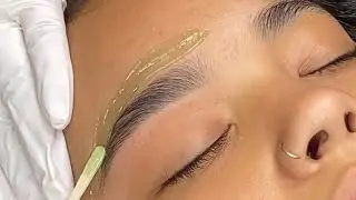 Eyebrow wax and shaping tutorial