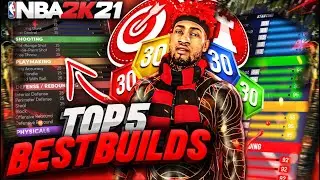 TOP 5 BEST CURRENT GEN BUILDS IN 2K21 *AFTER PATCH 8* STAX REVEALS THE BEST BUILDS IN NBA 2K21