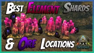 Best Element Shards/Ore Locations In Ark Fjordur