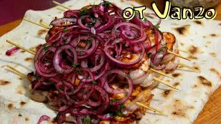 КУРИНЫЕ РУЛЕТИКИ с БЕКОНОМ и ШАШЛЫКА НЕ НАДО. ОЧЕНЬ БЫСТРО И ВКУСНО!shashlik recipe