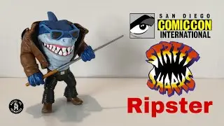 Mattel SDCC exclusive Street Sharks Ripster