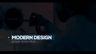 Stylish Glitch Titles | After Effects Templates Download