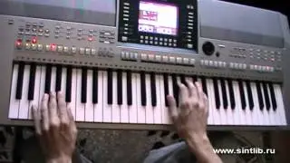 Валерий Леонтьев - Дельтаплан игра на синтезаторе