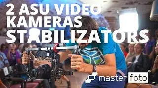 2 asu video kameras stabilizatora video - Master Foto