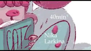 SpeedPaint | about cats | Paint Tool SAI | Nika Larkina