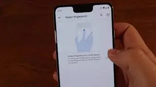 Pixel 1-3: Turn on Swipe fingerprint for notifications