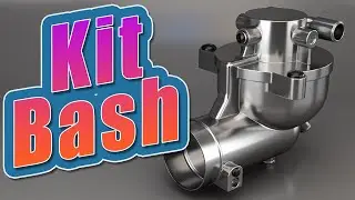 Hard Surface: Kitbash Modeling in 3ds Max || N°_292
