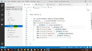 Golang CRUD using SQLite