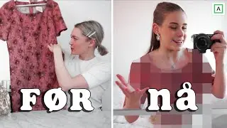 Nybegynner Prøver Å Sy Om En Stygg Fretex Kjole! Med Ingrid Bergtun