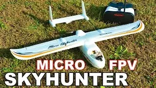 Eachine Micro SkyHunter Fixed Wing FPV Under $100! Review - TheRcSaylors