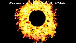 Cómo crear fuego realista en Maya y Bifrost. Tutorial Español