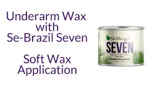 How To Wax Underarms| Esthetician Training| Soft Wax| Wax Training