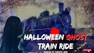 Halloween Ghost Train Ride in The Park Barrow-in-Furness 2022