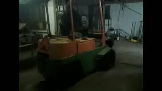 Old Forklift COLD START