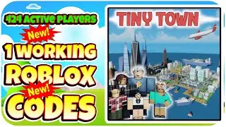 NEW CODES 🌇 Tiny Town 👪 Tycoon By Great Scott, Tiny Town Tycoon, Roblox GAME, ALL SECRET CODES