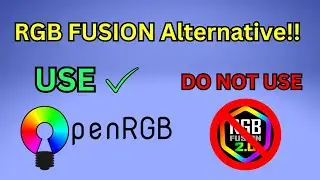 How To Fix RGB Fusion... DONT! USE THIS!