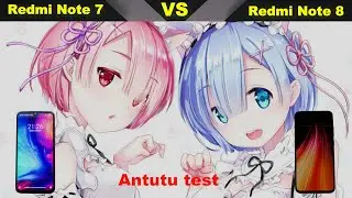 Redmi note 8 vs Redmi note 7. Antutu benchmark test and speed test!