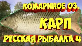русская рыбалка 4 - Карп Комариное озеро - рр4 Алексей Майоров