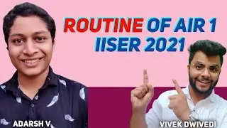Routine/time table of AIR 1🔥 IISER 2021 ❤️IAT 2021