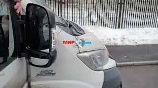Peugeot Boxer Установка зеркало заднего вида боковое новое Пежо Боксер МирКузова