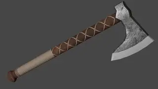 Blender 3D Viking Baltası Modelleme Part 1